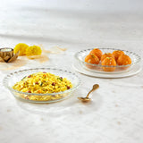 Borosil Fiesta Snack Set of 2, 19cm