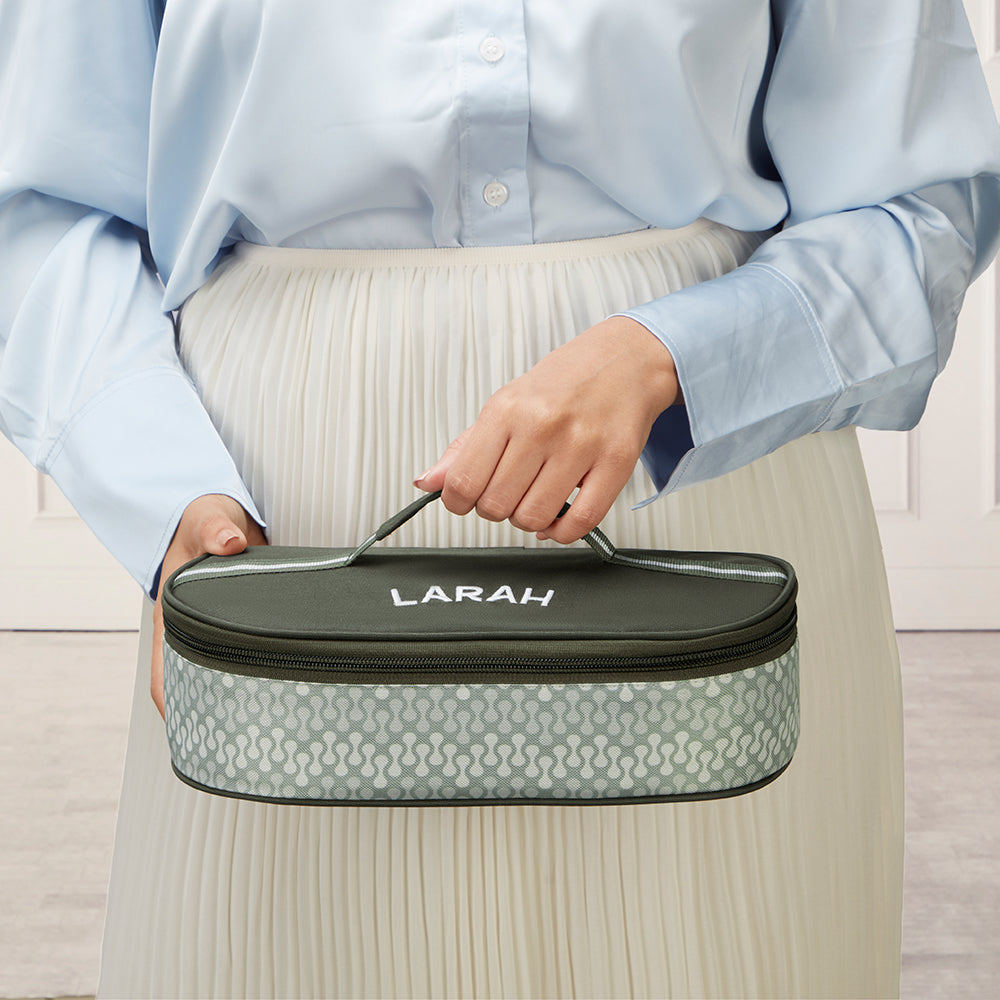 Borosil Larah Gracia Round Glass Lunchbox