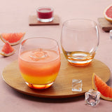 Borosil Bliss Glass Tumbler Set of 2, 400ml