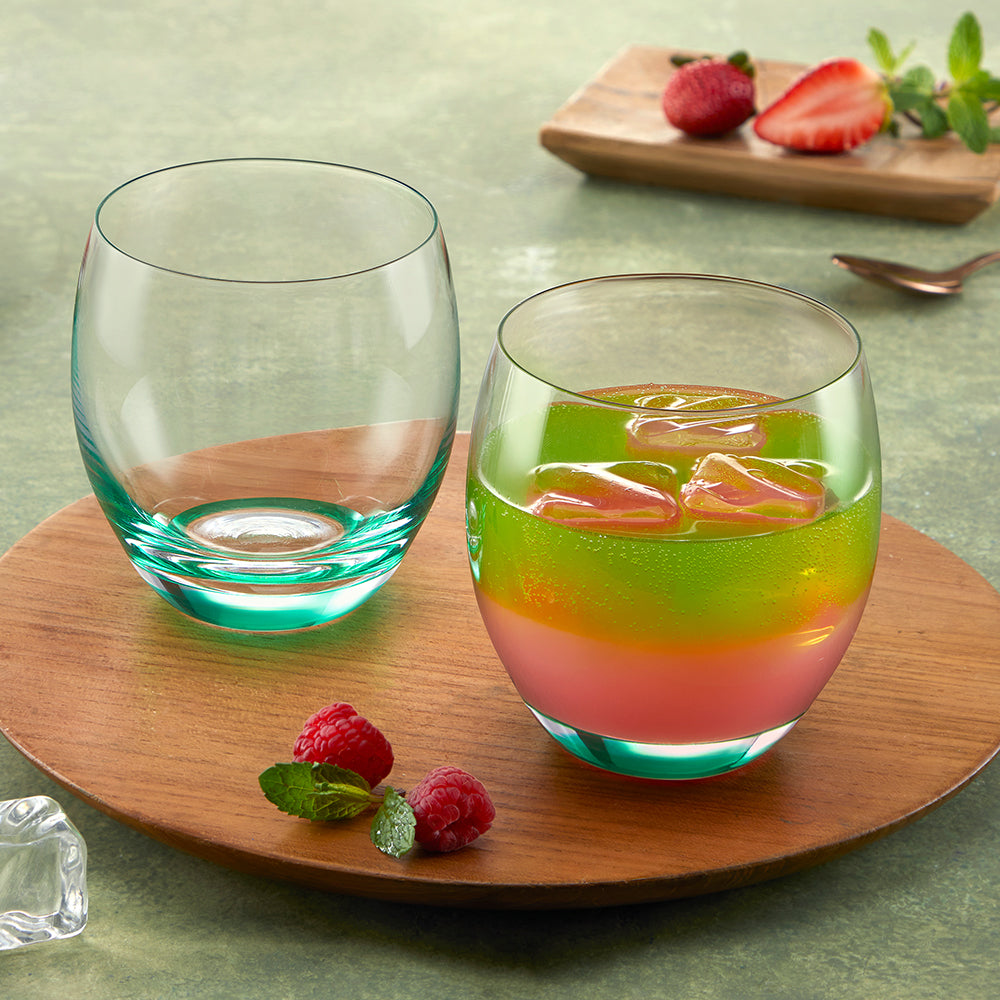 Borosil Bliss Glass Tumbler Set of 2, 400ml