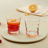 Borosil Diana Glass Tumbler Set of 2, 250ml