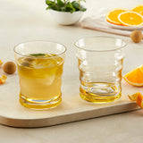 Borosil Diana Glass Tumbler Set of 2, 250ml