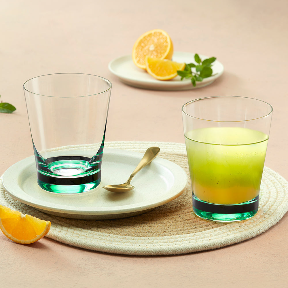 Borosil Orra Glass Tumbler Set