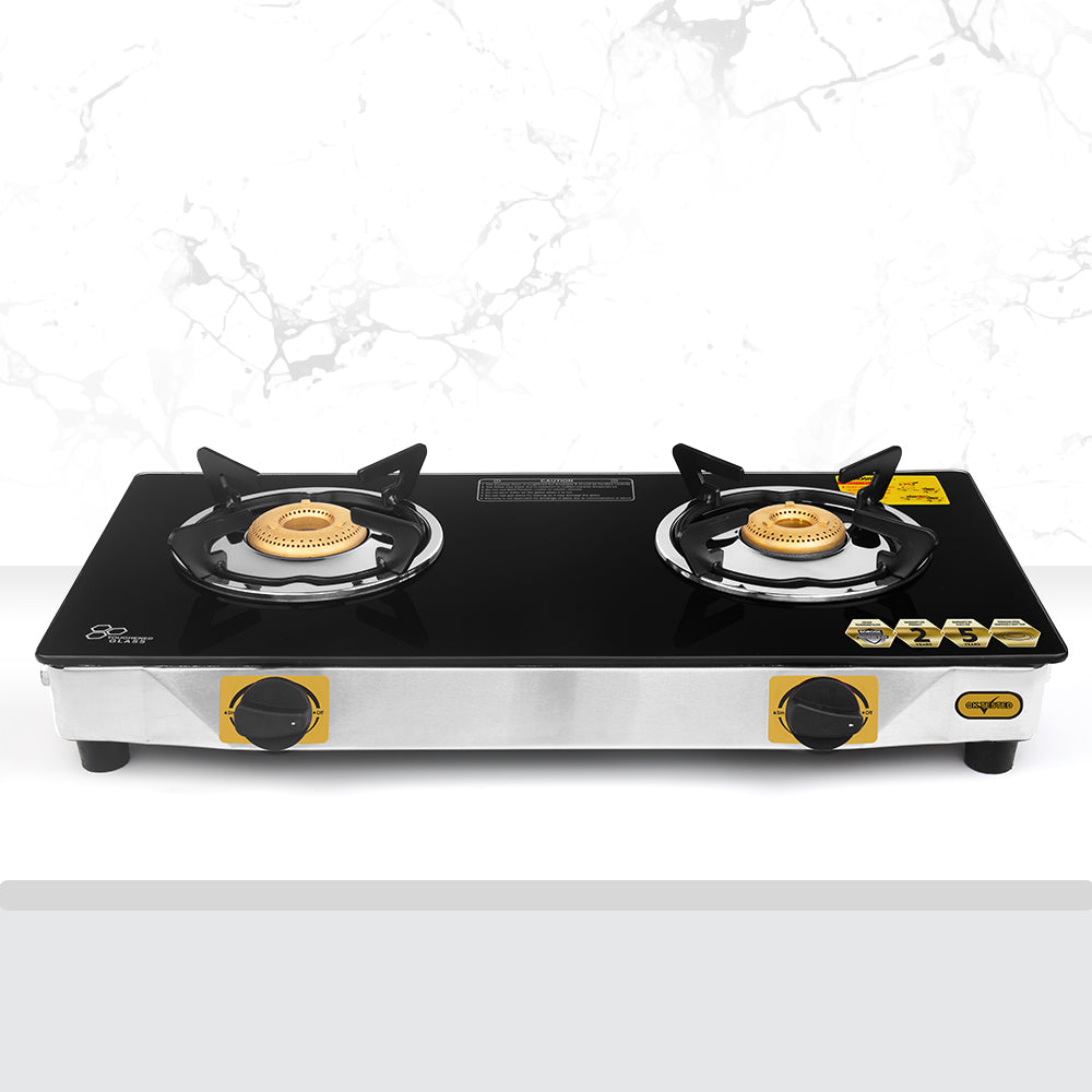 Borosil Blaze Glass-top Gas stove