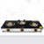 3 burners - 1 Jumbo 1 Large & 1 small