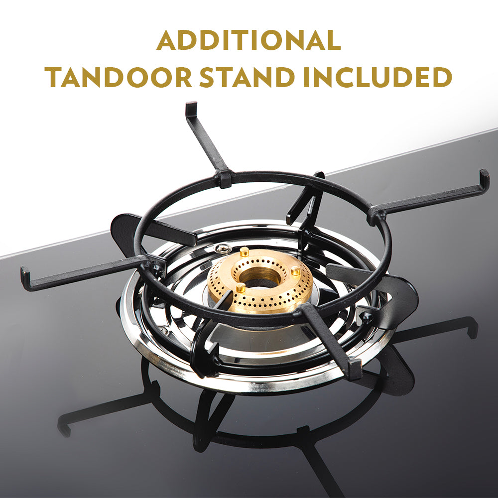 Borosil Magnum Pro Glass-top Gas stove
