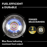 Borosil Magnum Pro Glass-top Gas stove