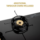Borosil Flame Star Glass-top Gas Stove