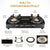 4 burners (2Large & 2 small)
