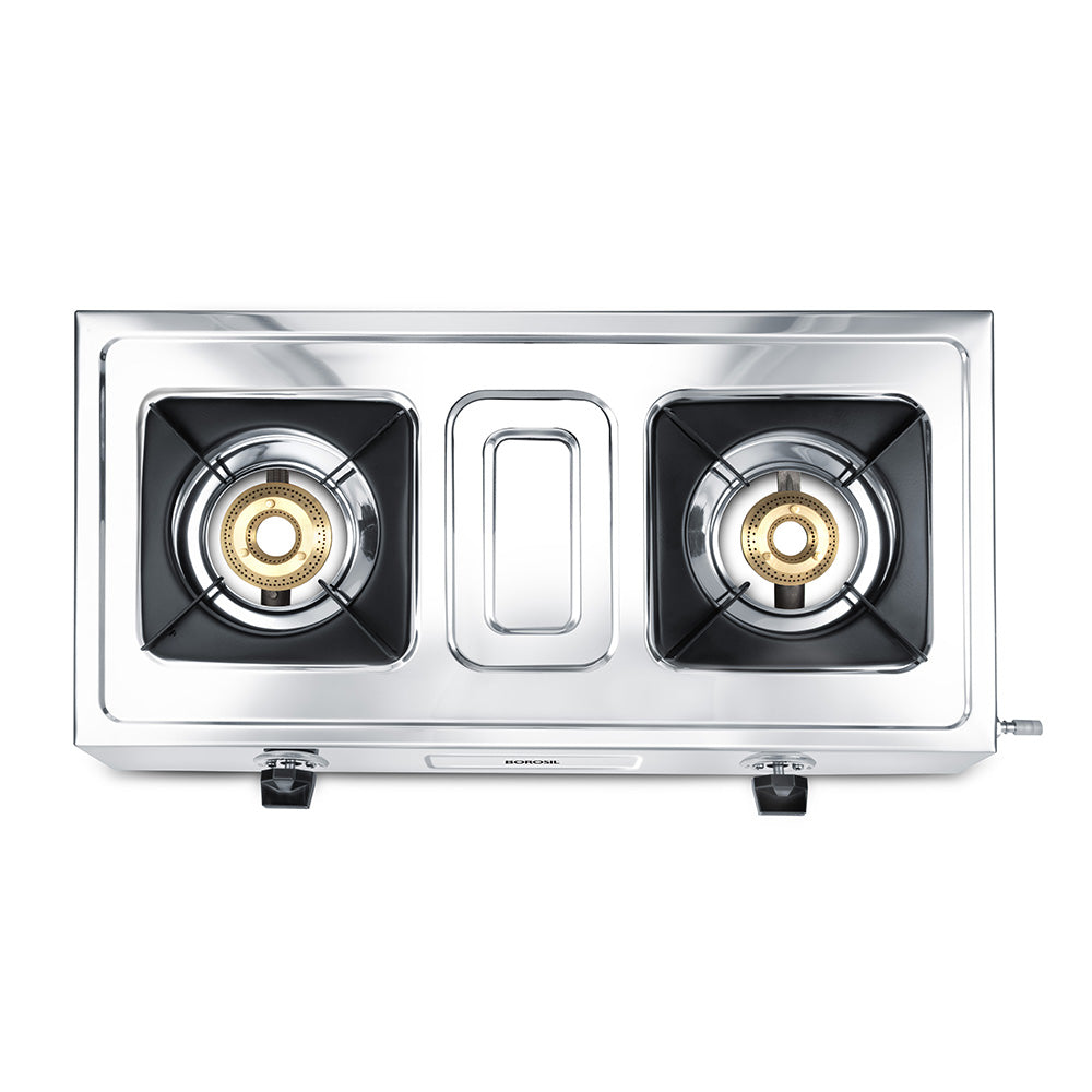 Borosil Smart Flame DLX Stainless Steel Gas Stove