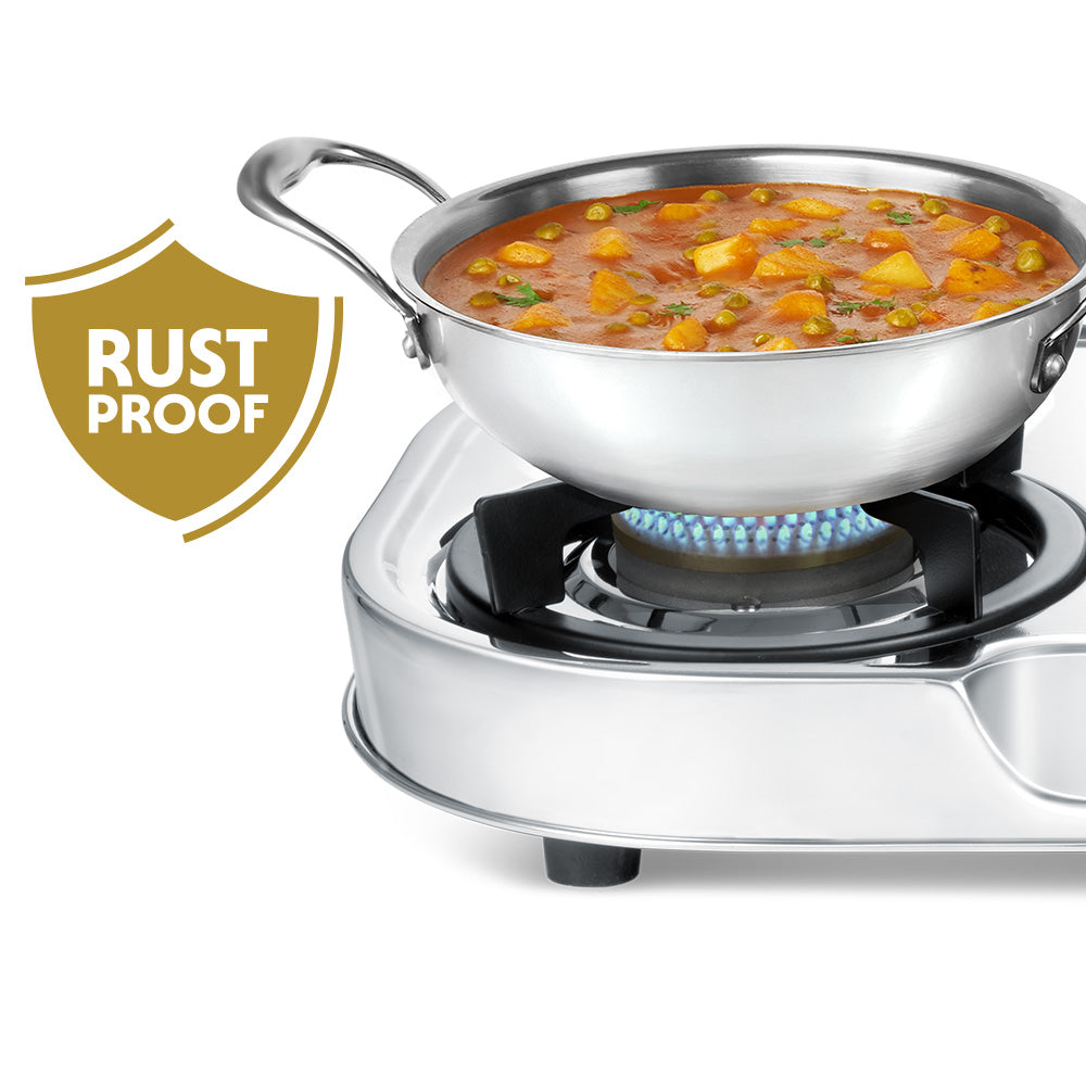 Borosil Ignite Pro Stainless Steel Gas Stove