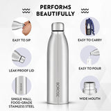 Borosil Juno Single Wall Bottle 950ML