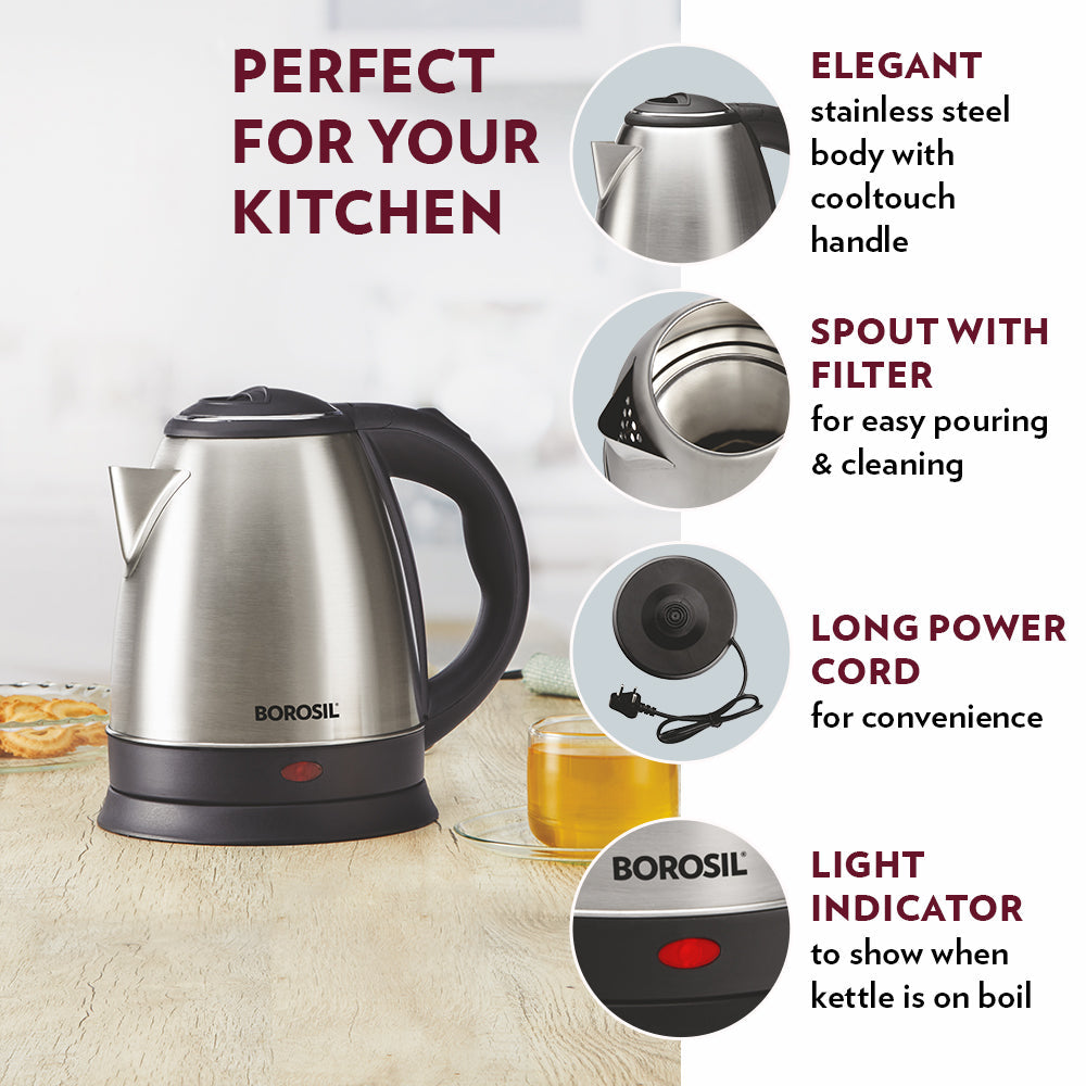Borosil Rio Electric Kettle