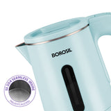 Borosil Eva Cooltouch Stainless Steel Electric Kettle 800 ml