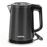 Borosil Cooltouch CT08 Stainless Steel Electric Kettle 1L