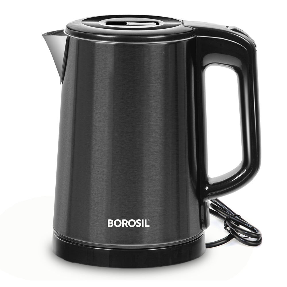 Borosil Cooltouch CT08 Stainless Steel Electric Kettle 1L