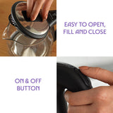 Borosil Crystal Electric Glass Kettle