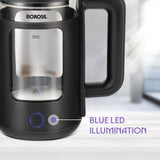 Borosil Cooltouch Electric Glass Kettle 1.5L