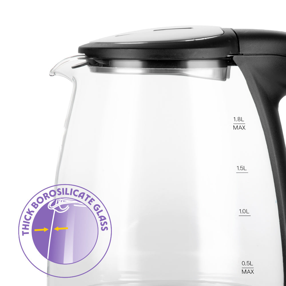 Borosil Crystal Electric Glass Kettle