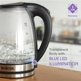 Borosil Crystal Electric Glass Kettle