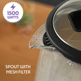 Borosil Crystal Electric Glass Kettle