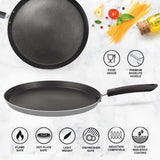 Milton Omni Tawa Non-Stick Blackpearl Induction Black