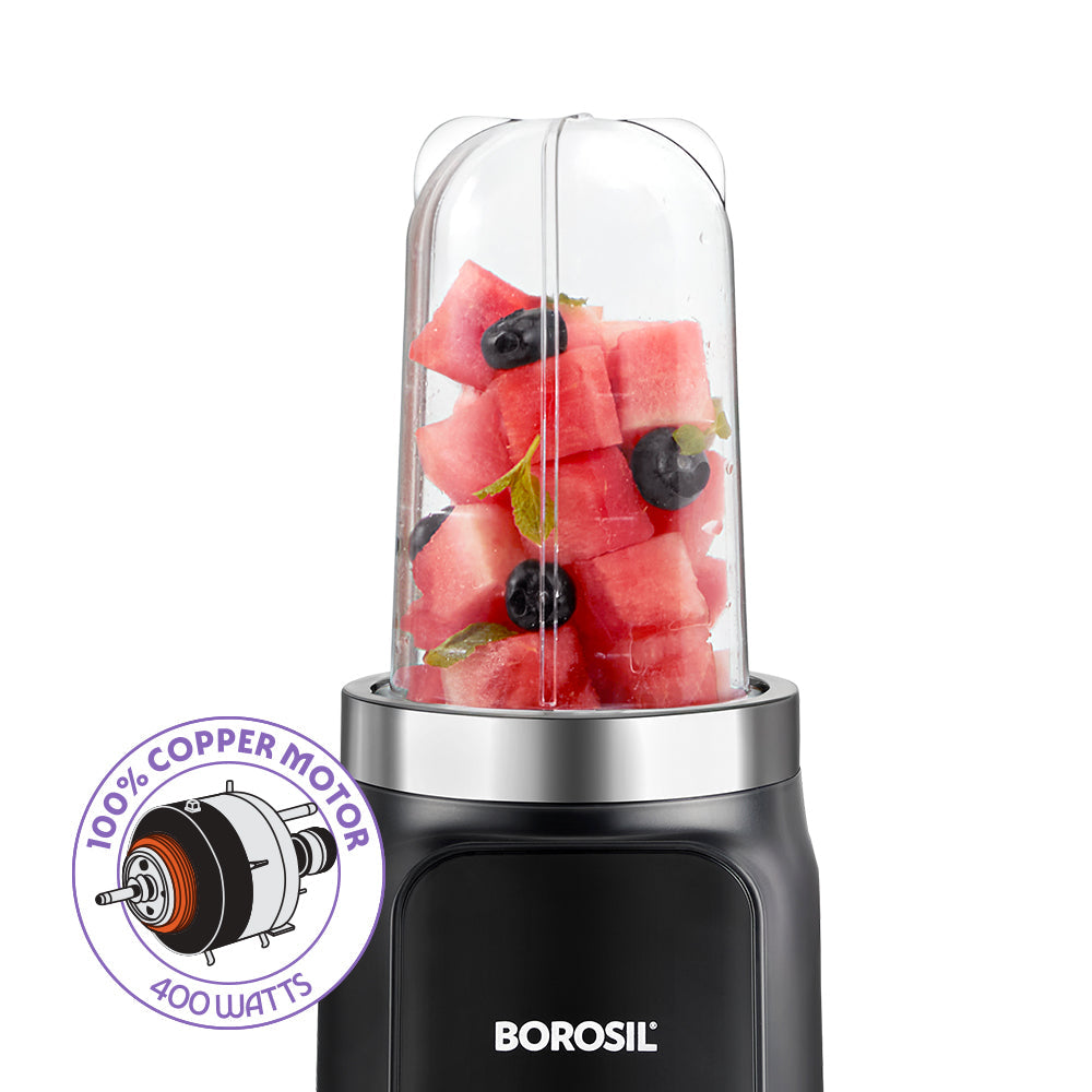 Borosil Nutrifresh NB06 Nutrifresh, Black 400W