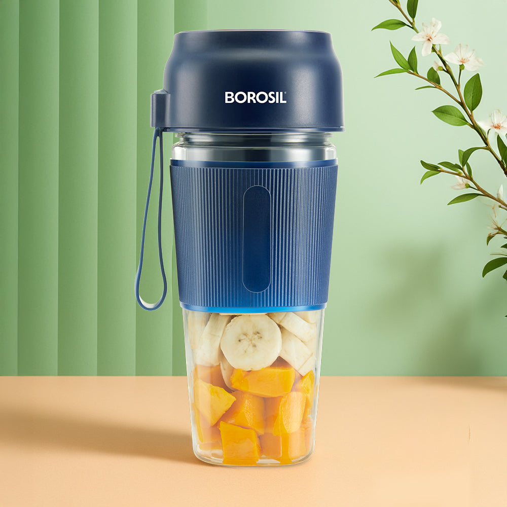 Borosil Nutrigrip Portable Blender 40w