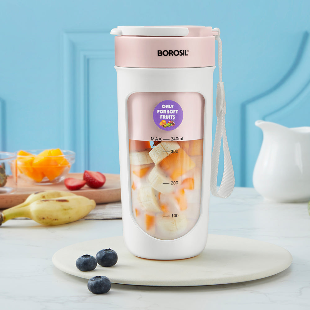 Borosil Nutrisip Portable Blender 40w