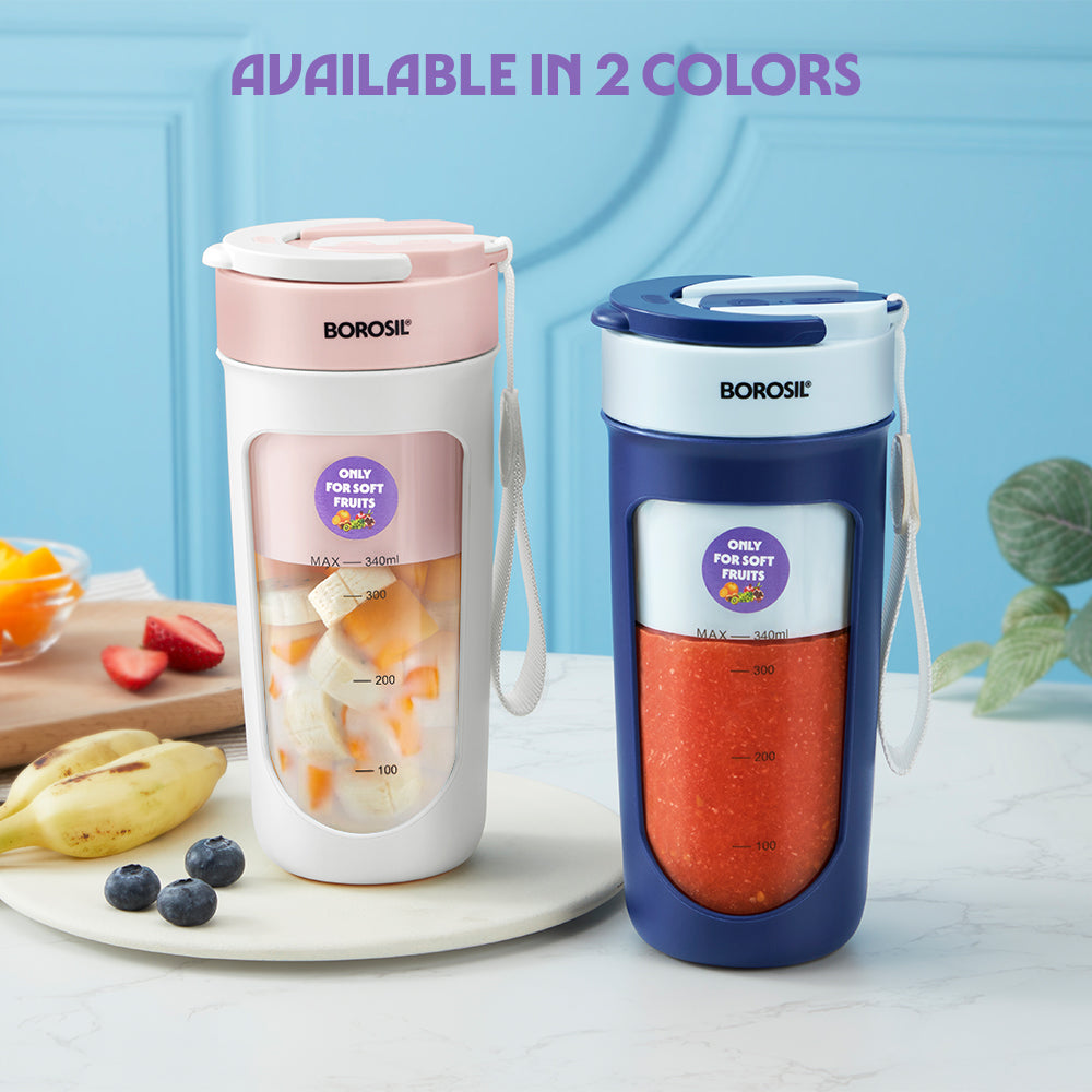 Borosil Nutrisip Portable Blender 40w