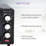 Borosil Prima Plus Oven Toaster Griller 25L 1600W
