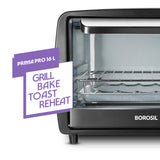 Borosil Prima Pro 10L Oven Toaster Griller
