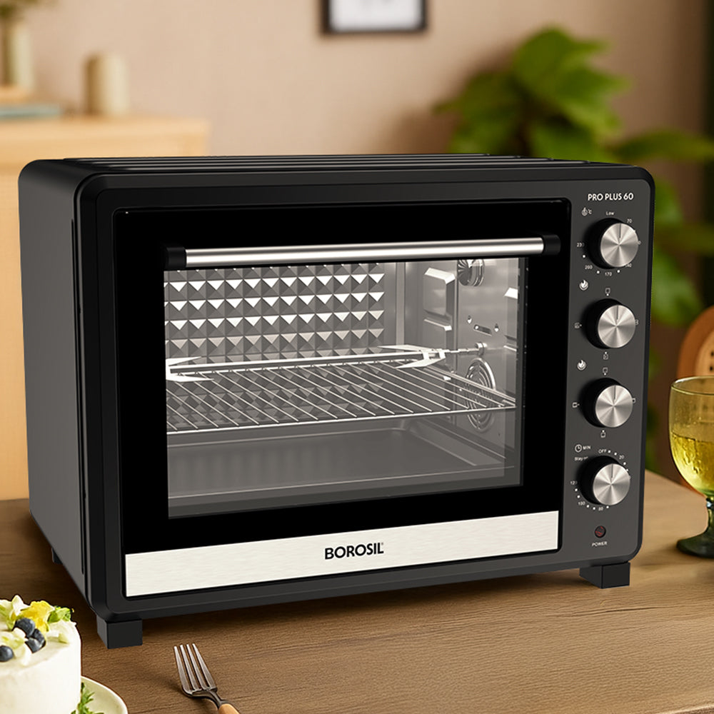 Borosil Pro Plus 60L Electric Oven Toaster Griller (OTG)
