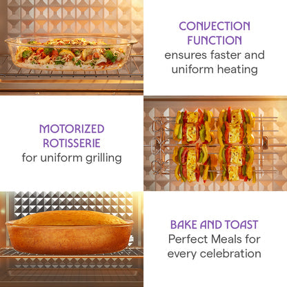 Borosil Pro Plus 60L Electric Oven Toaster Griller (OTG)
