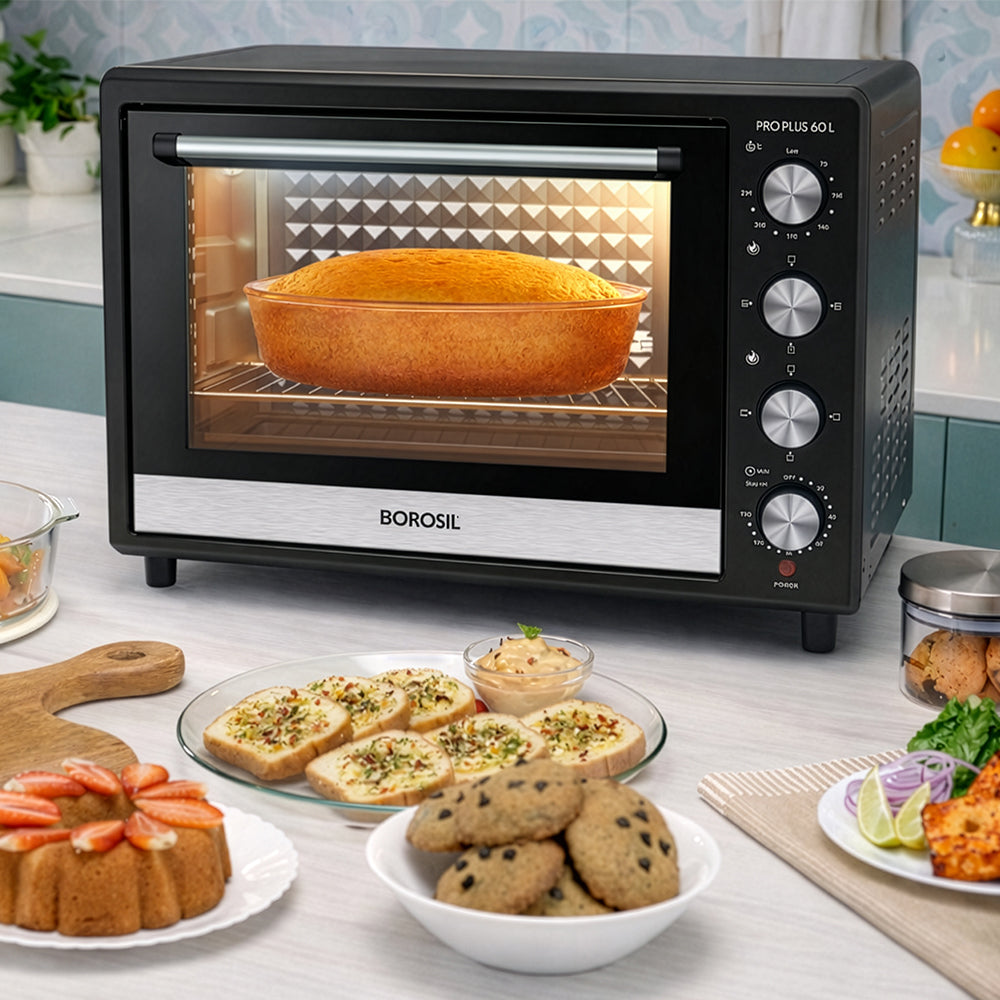 Borosil Pro Plus 60L Electric Oven Toaster Griller (OTG)