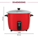 Borosil Pronto Electric Rice Cooker