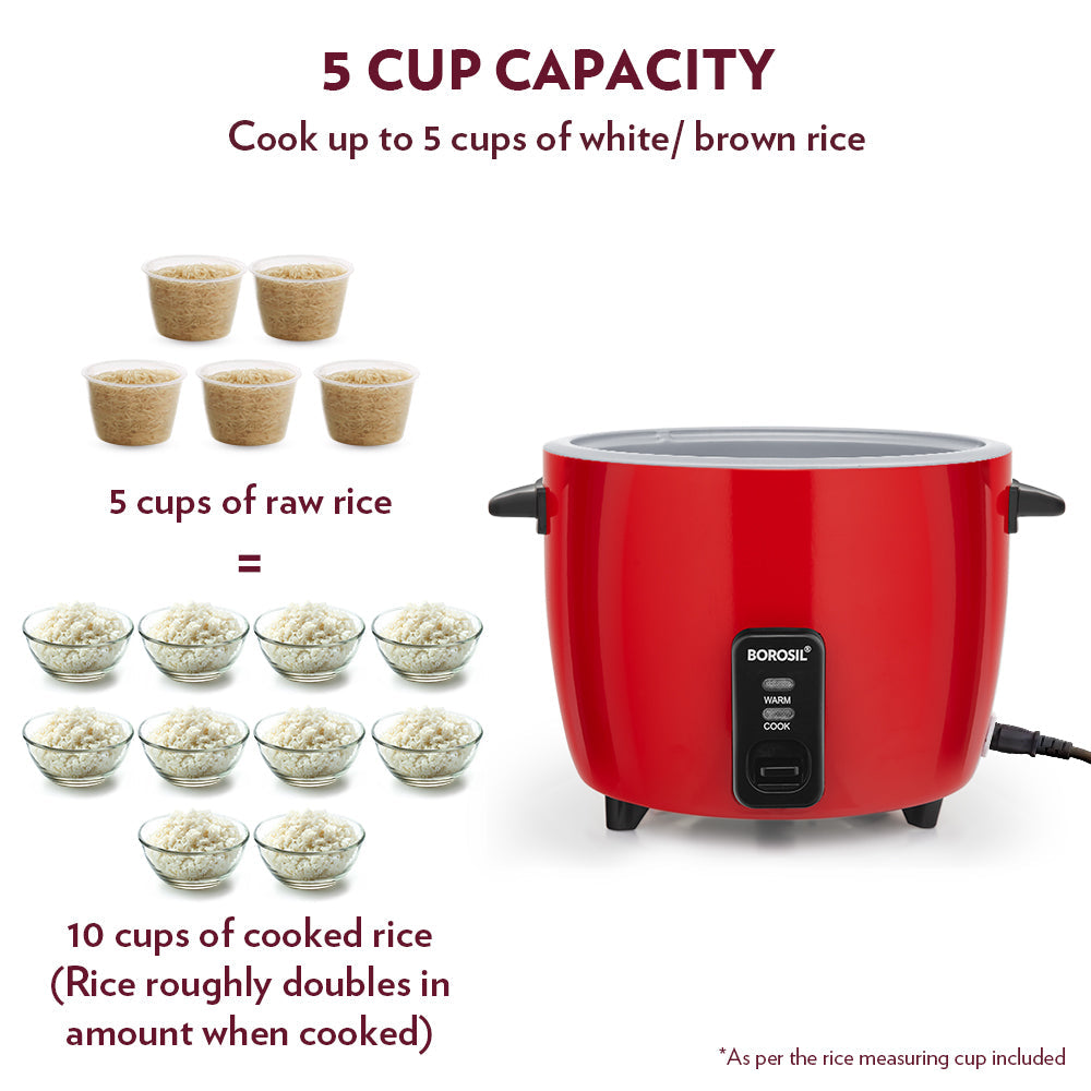 Borosil Pronto Electric Rice Cooker