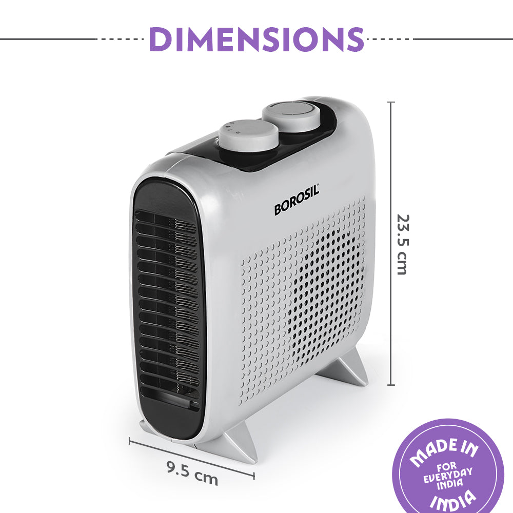 Borosil Novus Electric Room Heater 2000W