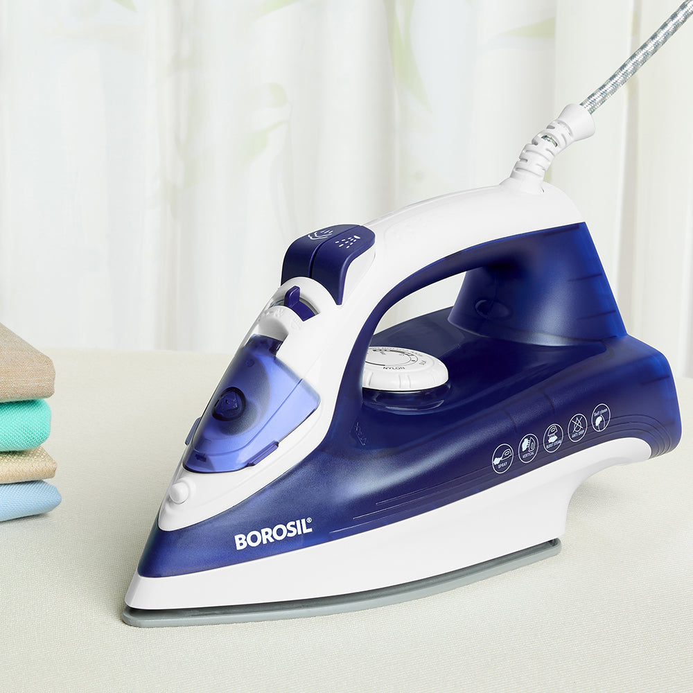 Borosil PurpleGlide Steam Iron 1600W