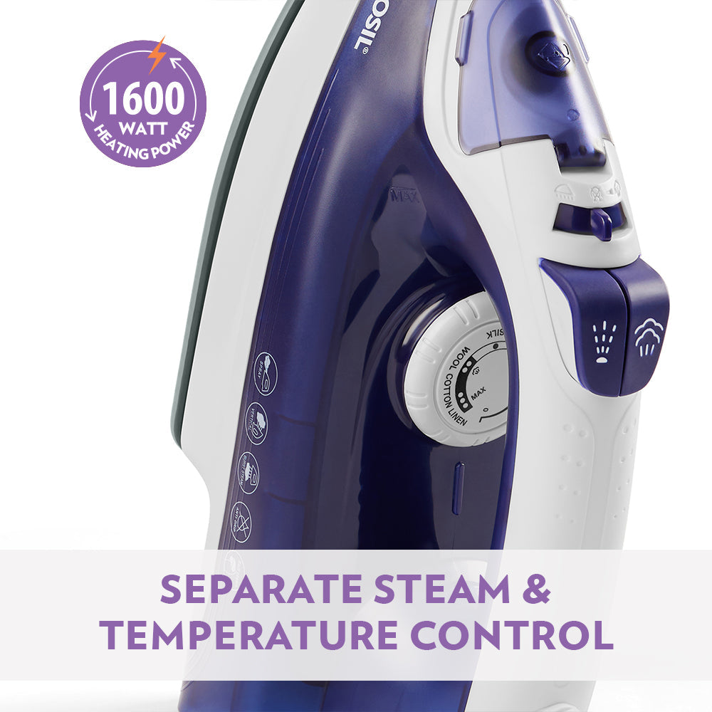 Borosil PurpleGlide Steam Iron 1600W