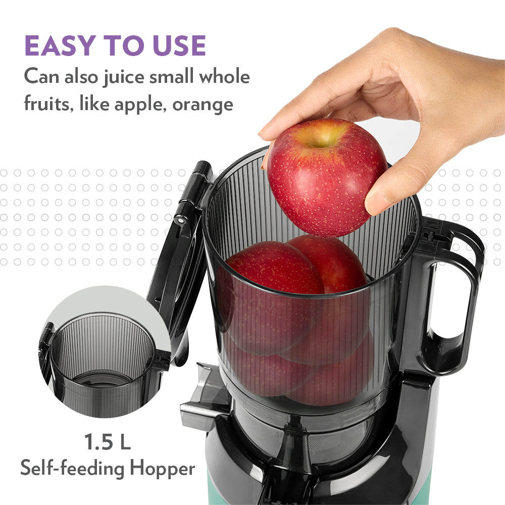 Borosil Vita Rich Cold Press Slow Juicer 250W