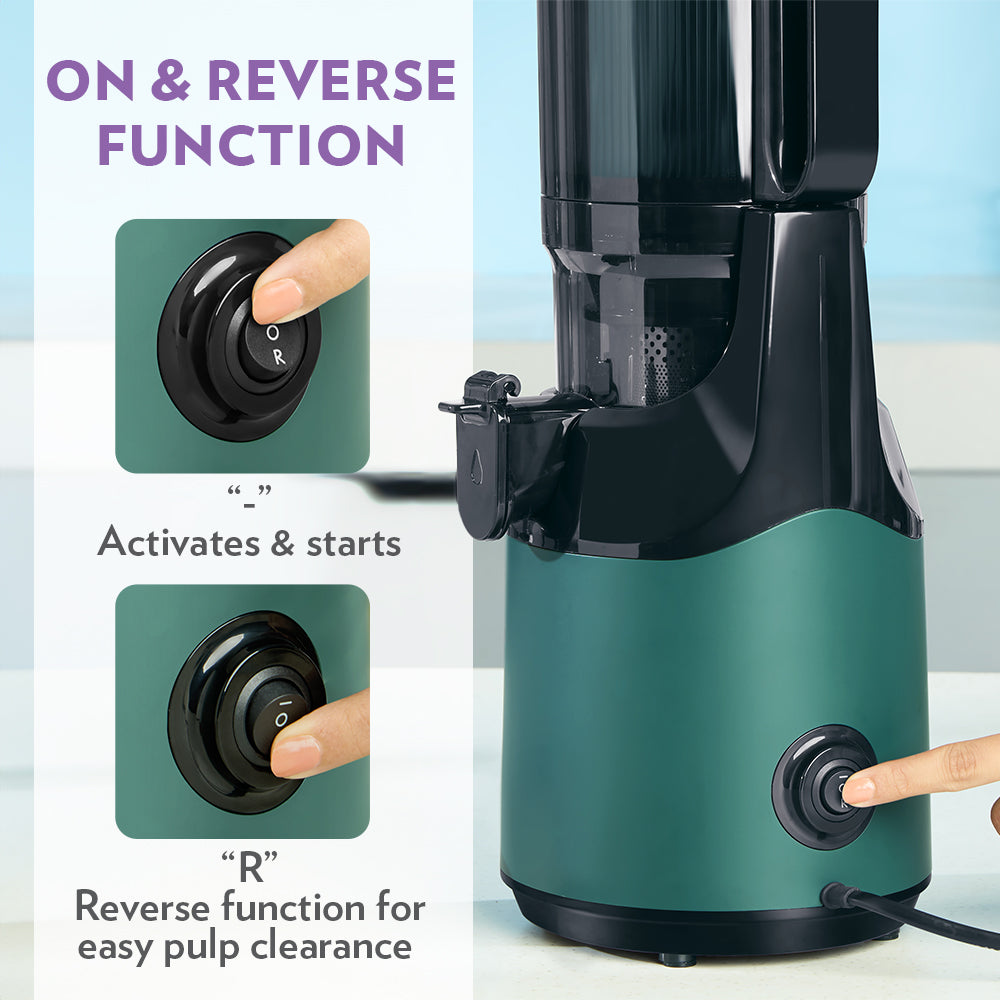 Borosil Vita Rich Cold Press Slow Juicer 250W