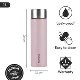 Boroail CoolSip SS Single Wall Bottle, Lavender 1L