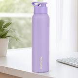 Borosil Cosmo SS Single Wall Bottle, Black 1L