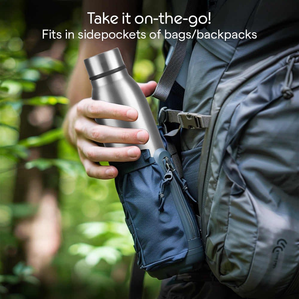Borosil Glacier SS Single Wall Bottle, Jade 950ML