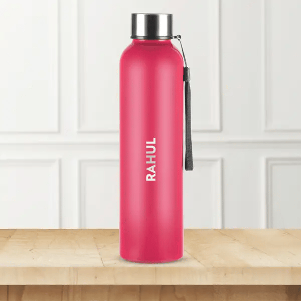 Borosil Personalised Laguna SS Single Wall Bottle, Green 1L