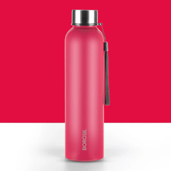 Borosil Personalised Laguna SS Single Wall Bottle, Green 1L
