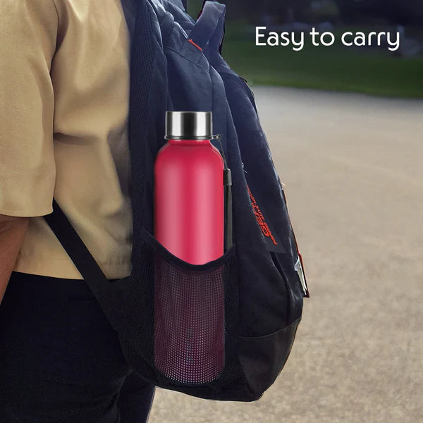 Borosil Personalised Laguna SS Single Wall Bottle, Green 1L