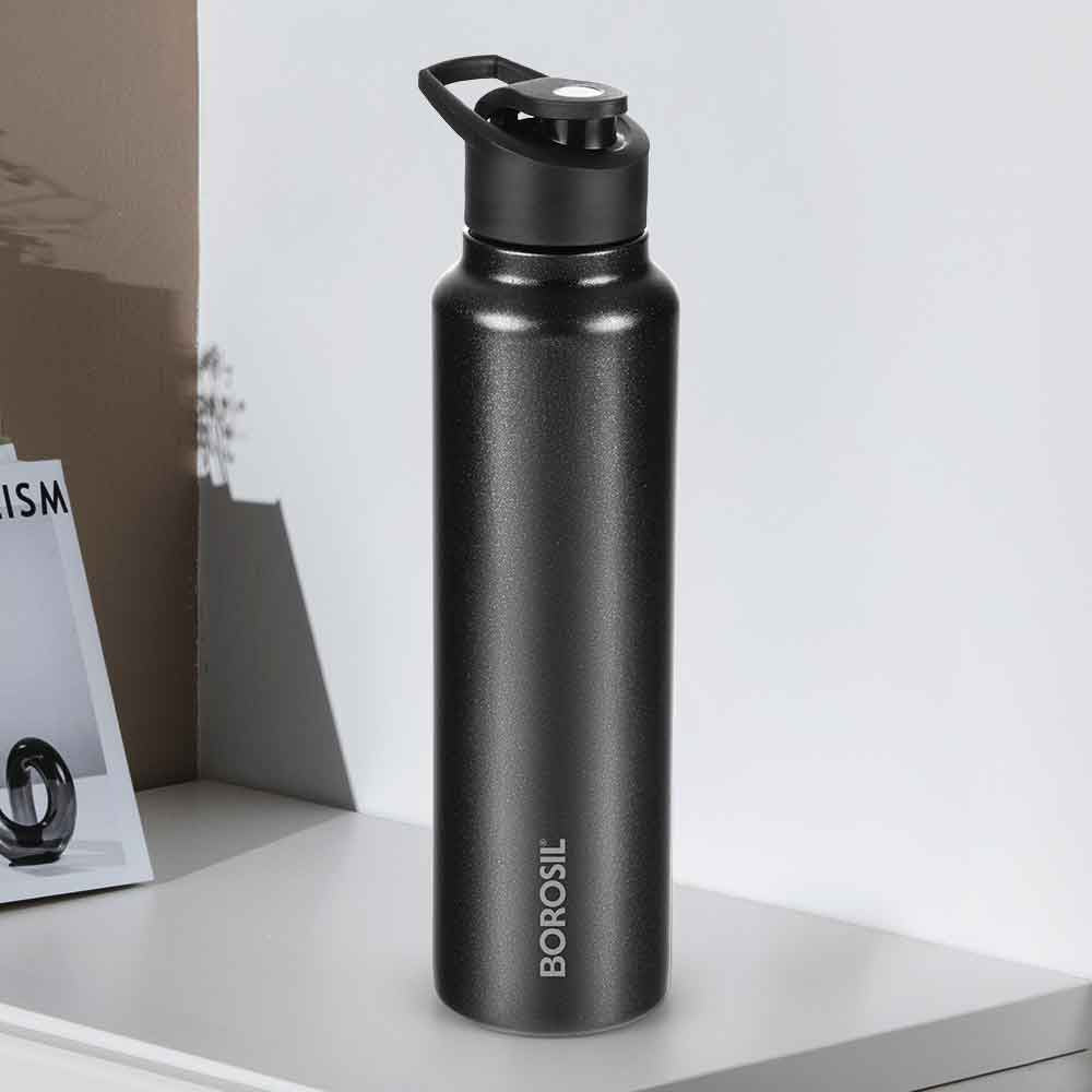 Borosil SipFresh SS Single Wall Bottle, Mint