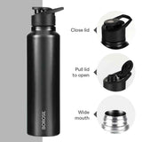Borosil SipFresh SS Single Wall Bottle, Mint